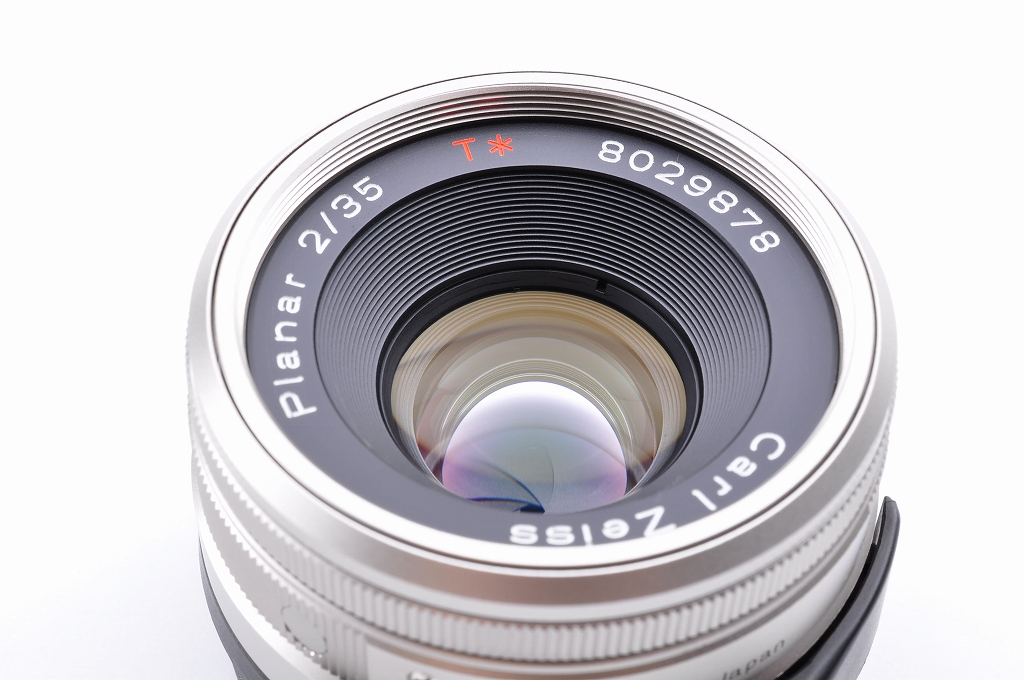 美品！CONTAX Carl Zeiss G Planar 35mm f2 T* Tested [Top MINT] Contax Carl Zeiss T* Planar 35mm f2 Lens