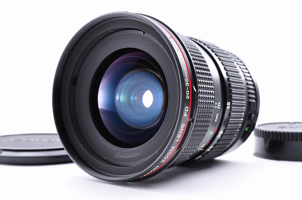【美品】 Canon New FD 20-35mm f3.5 L MFレンズ Top MINT] Canon New FD 20-35mm f3.5 L MF Zoom Lens From